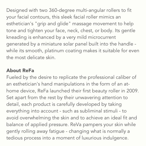 ReFa Carrot Face Roller - Picture 3 of 3